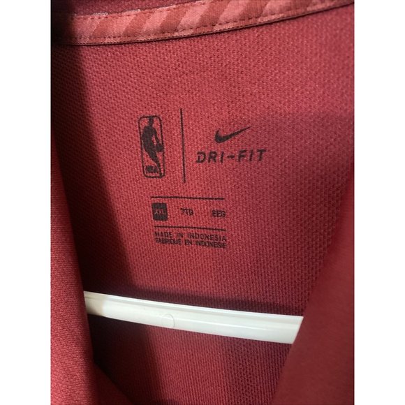 Nike NBA Canton Chargers Men Short Sleeve Shirt Maroon Red XXL 887231164738 2XL - Picture 6 of 8